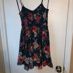 Floral mini dress